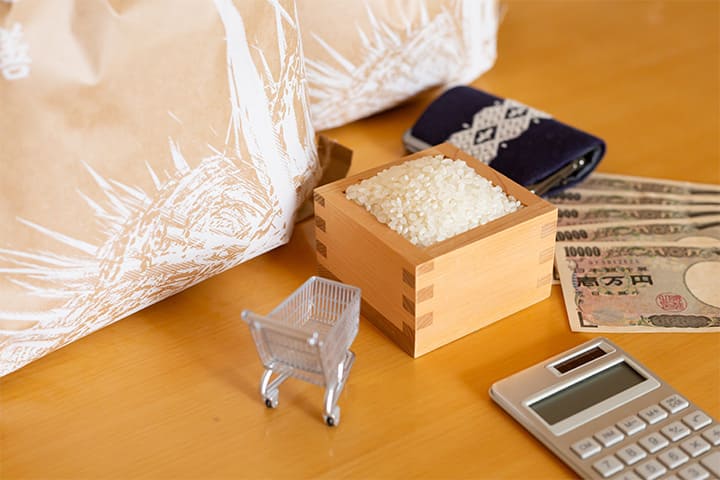画像：玄米高値買取り・契約栽培イメージ